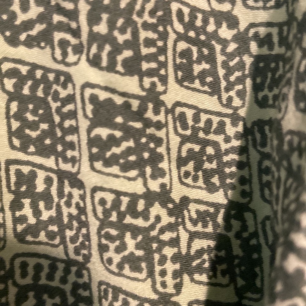 J Jill green size small tall maxi skirt beautiful pattern π EUC - Picture 9 of 10
